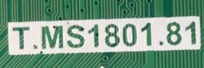 MAIN PARA TV JVC ORIGINAL 4K UHD HDR ROKU TV/ NUMERO DE PARTE 515Y18010M04 / T.MS1801.81 / 2010068079 / 536D5006DU3D / U20072929-0A05060 / D43A2E4D5C50 / DISPLAY CC500PV1D VER .03 / VER.02 / MODELO LT-50MAW595 - Imagen 2